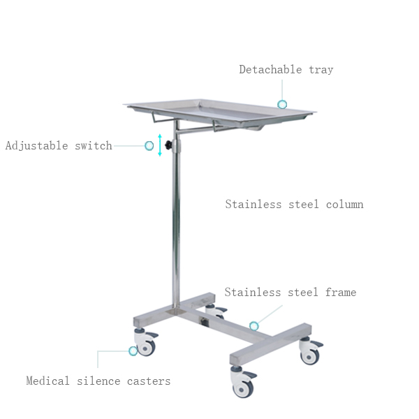 mayo tray table