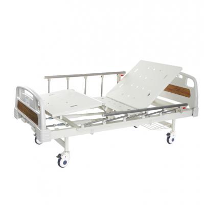 Krankenhausbett mit manueller Kurbel verstellbares Patientenbett