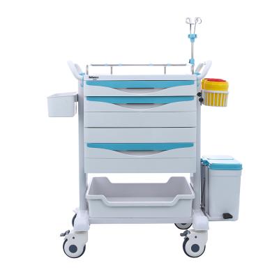Medizinischer ABS-Transfer-Behandlungswagen für Krankenhäuser